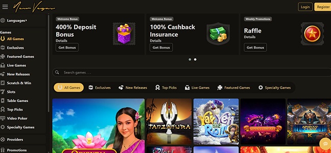 New Vegas Casino – No Deposit Bonus