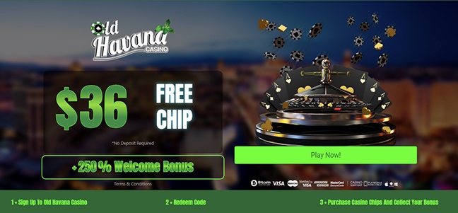 Old Havana Casino - No Deposit Free Cash