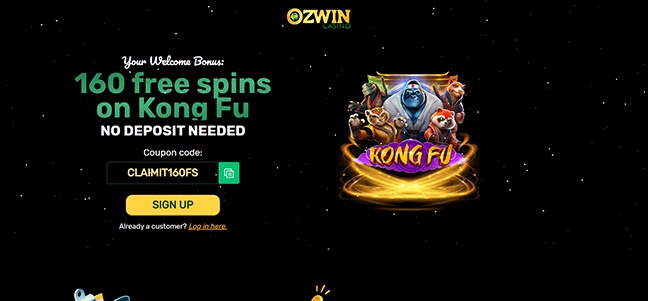 Ozwin Casino - No Deposit Bonus