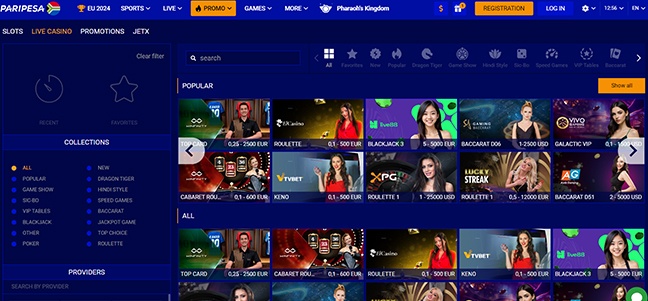 PariPesa Online Casino – No-deposit Free Spins