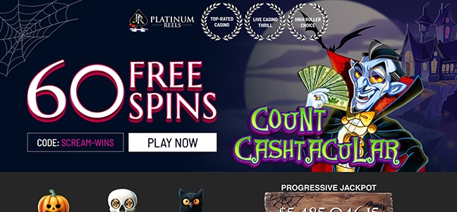 Platinum Reels Casino – No Deposit Bonus
