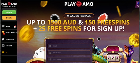 PlayAmo Casino – No Deposit Bonus Offer