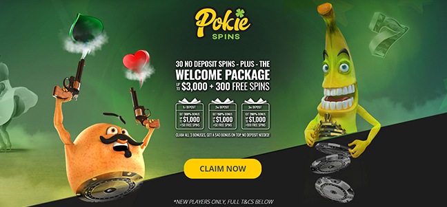 Pokie Spins Casino - No Deposit Bonus Spins