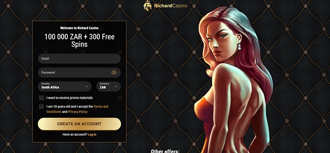 Richard Casino - Welcome Package