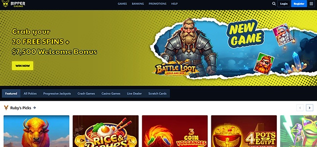 Ripper Casino – No Deposit Bonus
