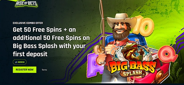 Rise of Bets Casino – No Deposit Free Spins