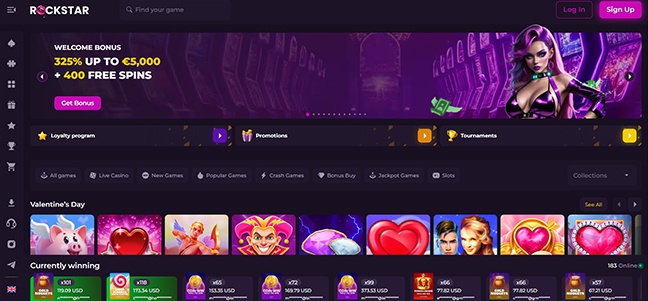 Rockstar Casino – No Deposit Bonus