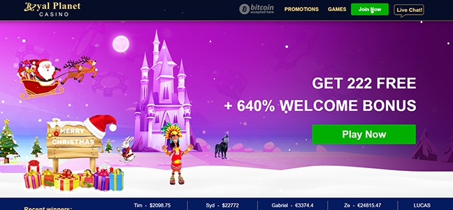 Royal Planet Casino – No-deposit Free Games