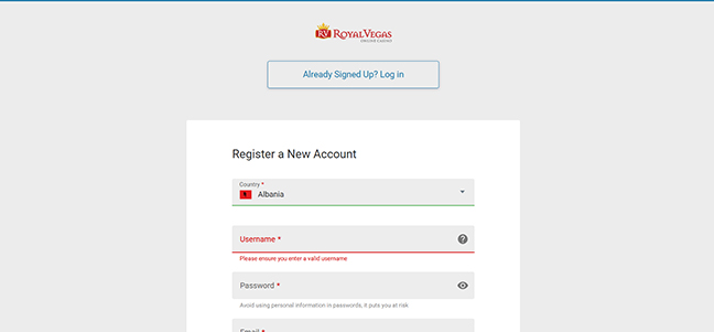 Royal Vegas Casino – No Deposit Bonus