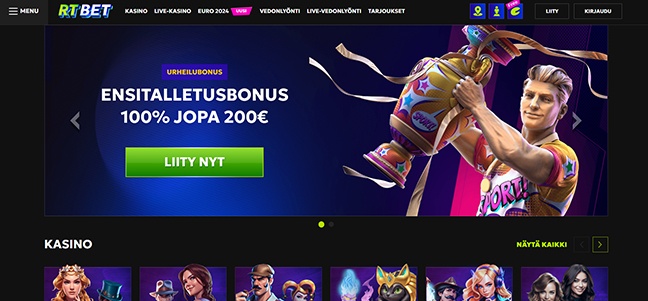 RTBet Online Casino – Match Deposit Cash and Free Spins
