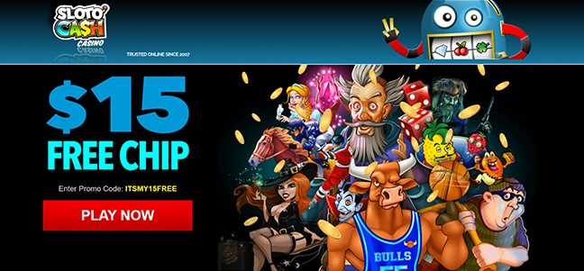 Sloto Cash Casino - No Deposit Bonus Spins