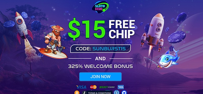 Sloto Stars Casino – No Deposit Bonus