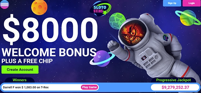 Slotostars Casino – No Deposit Free Spins