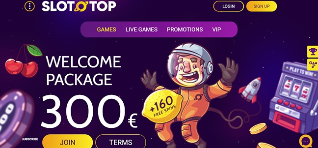 Slototop Casino – Deposit Match Bonus