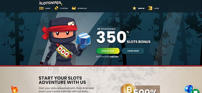 Slots Ninja - No Deposit Bonus Cash