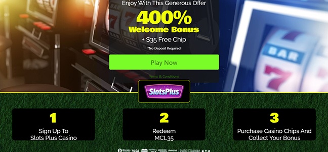 Slots Plus Casino –No Deposit Bonus Cash