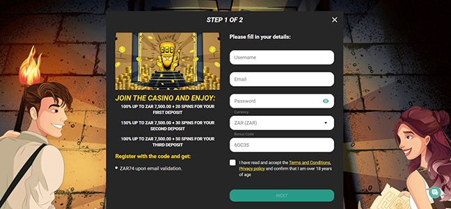 Slots Ventura - No Deposit Cash Bonus
