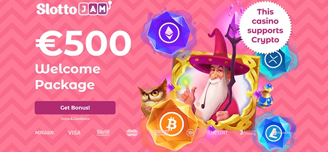 SlottoJAM Casino - Deposit Match Bonus
