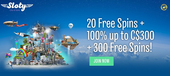 Sloty Casino – No Deposit Bonus Offer