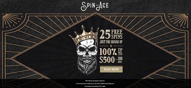 Spin Ace Casino - No Deposit Free Spins