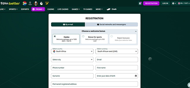 Spin Better Casino – No Deposit Bonus