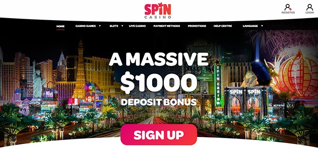 Spin Casino – No Deposit Bonus