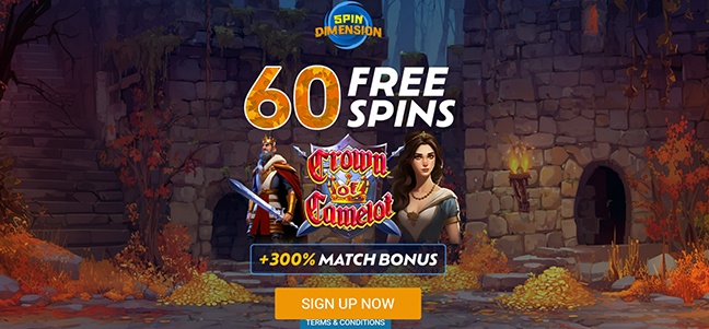 Spin Dimension Casino – No Deposit Bonus