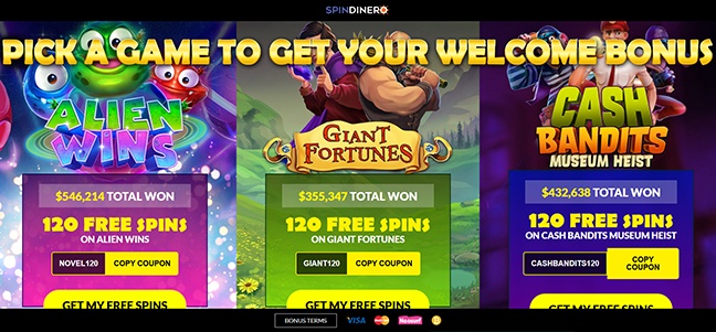 Spin Dinero Casino – No Deposit Bonus