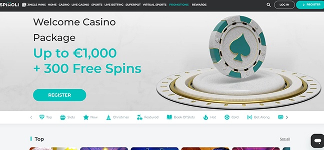 Spinoli Casino – No Deposit Bonus