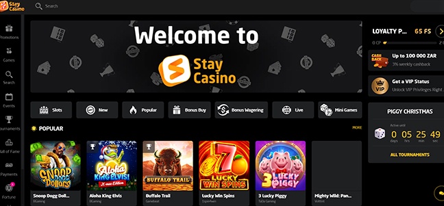 Stay Casino - No Deposit Bonus