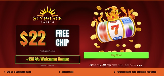 Sun Palace Casino - No-deposit Free Games