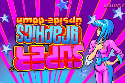 #6. Super Graphics Upside Down