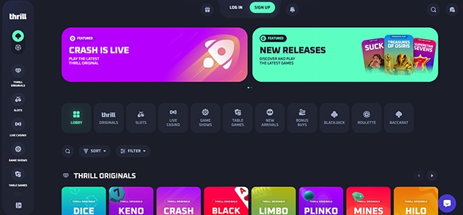 Thrill Casino – No Deposit Bonus