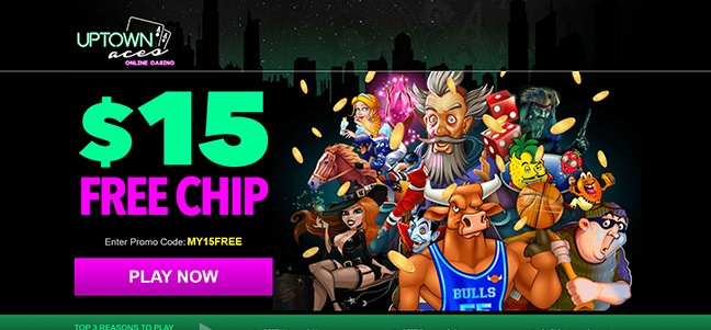 Uptown Aces Casino - Deposit Match Bonus