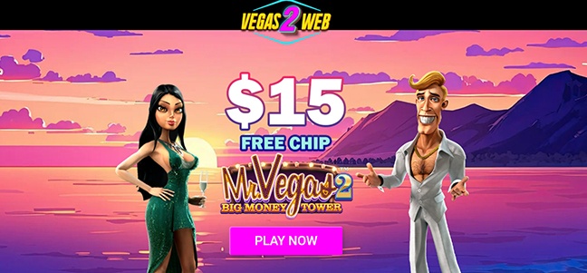 Vegas2Web Casino - No Deposit Cash Bonus