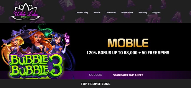 White Lotus Casino – No Deposit Free Games 