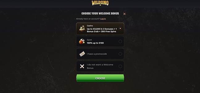 Wildsino Casino – No Deposit Bonus