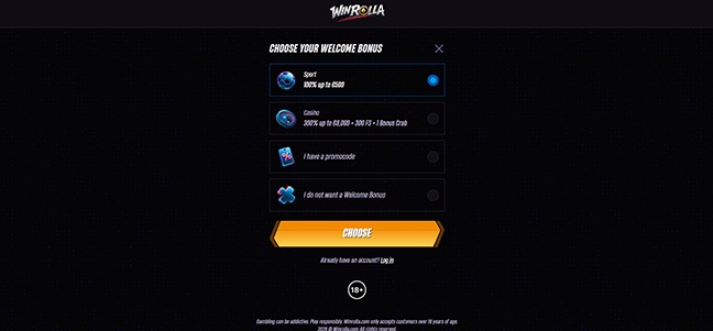 Winrolla Casino – No Deposit Bonus
